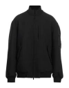 Hevo Hevò Man Jacket Black Size 36 Polyester, Viscose, Elastic Fibres In Black