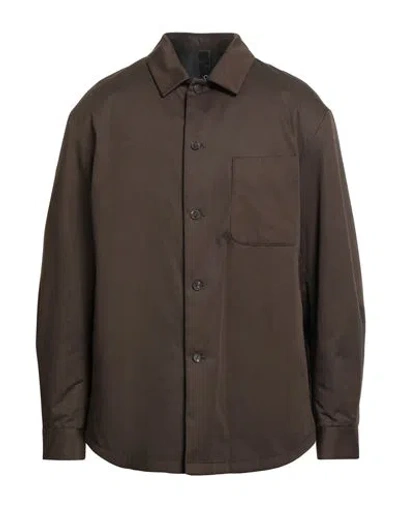 Hevo Hevò Man Jacket Brown Size 40 Cotton