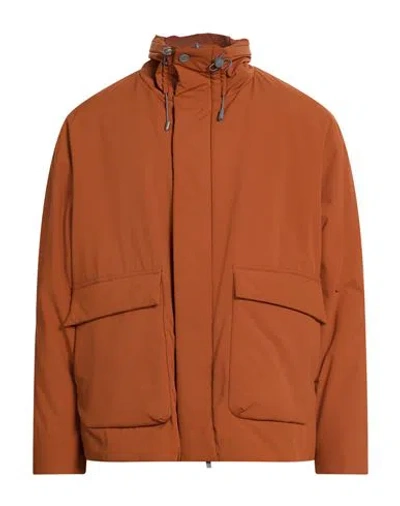 Hevo Hevò Man Jacket Brown Size 40 Nylon