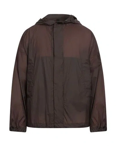 Hevo Hevò Man Jacket Dark Brown Size L Polyamide