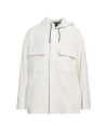 Hevo Hevò Man Jacket Ivory Size 40 Polyester, Elastane In White