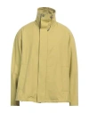 Hevo Hevò Man Jacket Light Green Size 40 Cotton, Polyamide, Elastane In Green