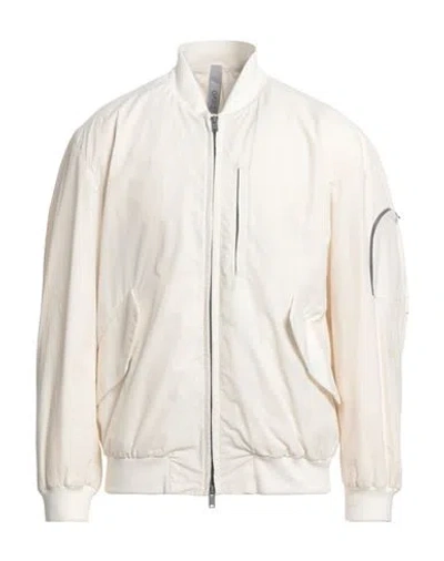 Hevo Hevò Man Jacket Off White Size 40 Polyester, Cotton