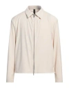 Hevo Hevò Man Jacket Sand Size 42 Polyester, Viscose, Elastane In Beige