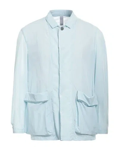 Hevo Hevò Man Jacket Sky Blue Size 38 Polyamide