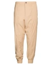 Hevo Hevò Man Pants Beige Size L Polyester, Viscose, Elastane In Neutral