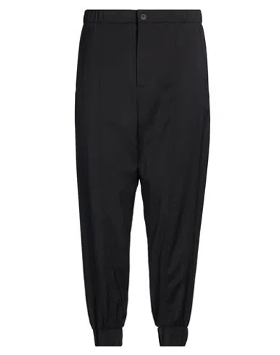 Hevo Hevò Man Pants Black Size L Virgin Wool