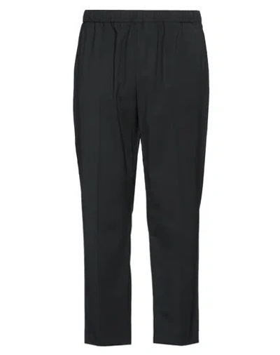 Hevo Hevò Man Pants Black Size Xl Virgin Wool