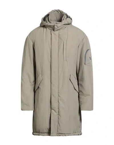 Hevo Hevò Man Puffer Khaki Size 42 Polyamide, Polyurethane