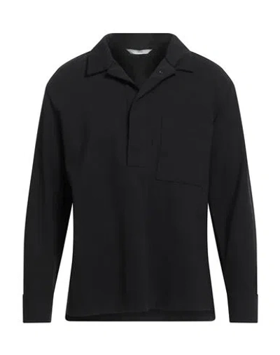 Hevo Hevò Man Shirt Black Size L Cotton, Polyamide, Elastane
