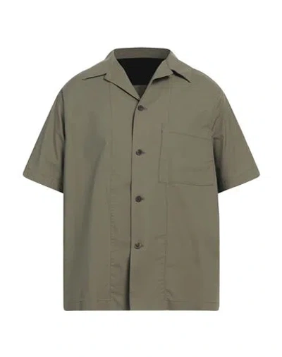 Hevo Hevò Man Shirt Military Green Size 40 Cotton