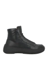 Hevo Hevò Man Ankle Boots Black Size 8 Leather In Black