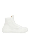 Hevo Hevò Man Ankle Boots White Size 8 Leather In White