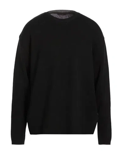 Hevo Hevò Man Sweater Black Size Xl Virgin Wool, Acrylic