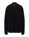 Hevo Hevò Man Sweater Navy Size M Virgin Wool, Acrylic In Black