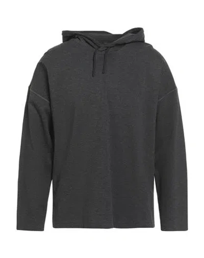 Hevo Hevò Man Sweatshirt Charcoal Size M Viscose, Polyamide, Elastane In Gray