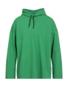 Hevo Hevò Man Sweatshirt Green Size M Cotton, Polyamide, Elastic Fibres In Green