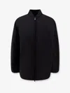 Hevo Monacomirante Nylon And Cotton Padded Jacket In Black