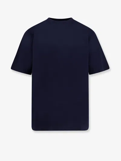 Hevo Mulino Cotton T-shirt In Blue