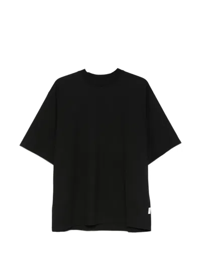 Hevo Mulino Logo-detail T-shirt In Black