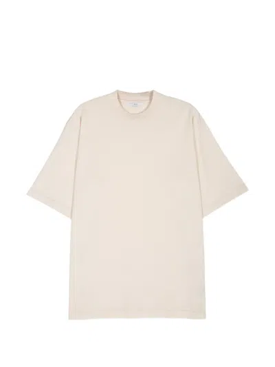 Hevo Mulino Oversized Short-sleeved T-shirt In Neutral