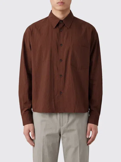 Hevo Shirt Men In Brown