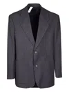 Hevo Single-breasted Blazer In Gray