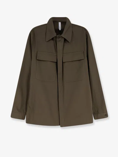 Hevo Specchiolla Cotton Shirt In Green