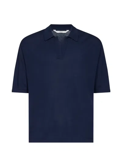 Hevo Mulino Cotton T-shirt In Blue