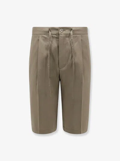 Hevo Torre Lapillo Linen And Viscose Shirt In Green