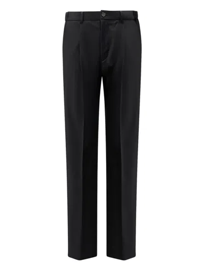 Hevo Torrecanne Pleated Trousers In Black