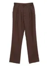 Hevo Torrecanne Trousers In Brown