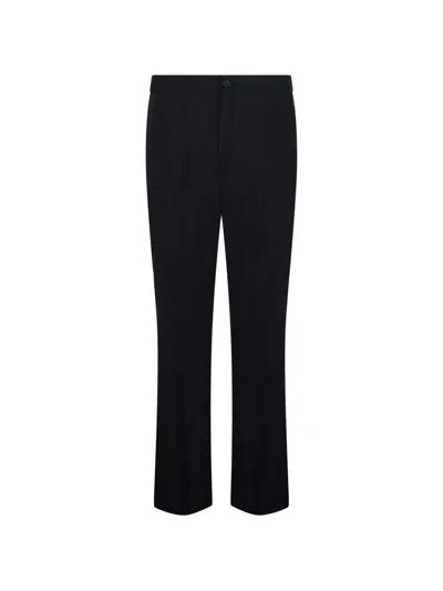 Hevo Torrechianca Straight-leg Trousers In Black