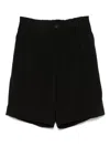 Hevo Torrelapillo Bermuda Shorts In Black