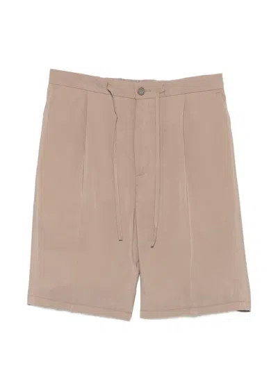 Hevo Torrelapillo Drawstring Shorts In Neutral