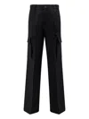 Hevo Torrequetta Cargo Pocket Trousers In Black