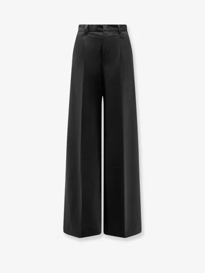 Hevo Torreveneri Wool Blend Trousers In Black