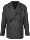 Hevo Trani Peacoat In Grey