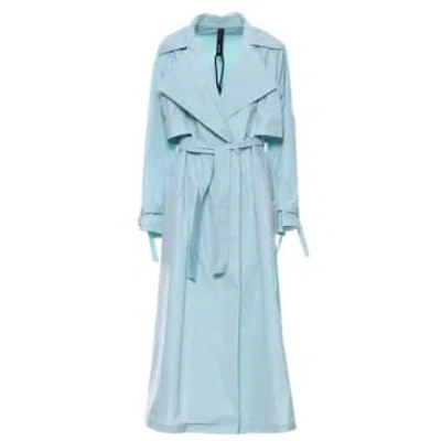 Hevo Trench For Woman Margherita Snw F718 4908 In Blue