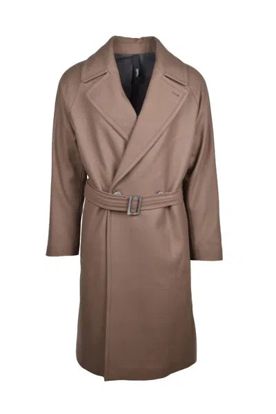 Hevo Unstructured Coat - Brown