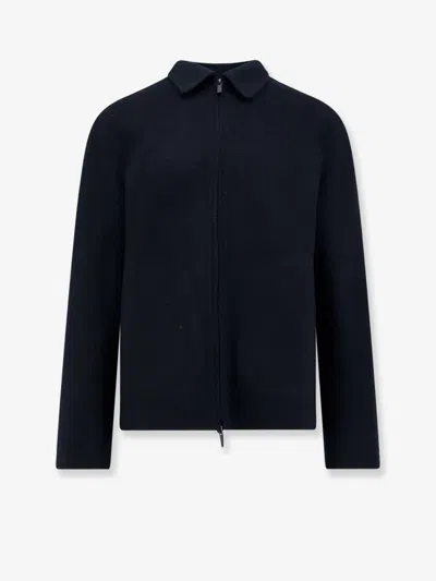Hevo Verdemare Wool Coat In Black