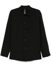 Hevo Virgin Wool Shirt In Black