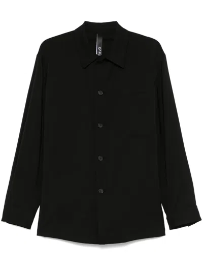 Hevo Virgin Wool Shirt In Black