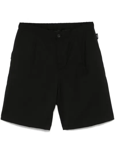 Hevo Shorts Aus Schurwolle In Schwarz