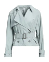 Hevo Hevò Woman Jacket Sage Green Size 6 Polyester, Cotton