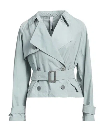 Hevo Hevò Woman Jacket Sage Green Size 6 Polyester, Cotton