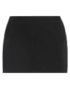 Hevo Hevò Woman Mini Skirt Black Size M Polyester, Elastane