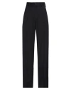 Hevo Hevò Woman Pants Black Size M Virgin Wool In Black