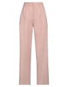 Hevo Hevò Woman Pants Blush Size M Virgin Wool In Pink