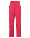 Hevo Hevò Woman Pants Magenta Size M Virgin Wool